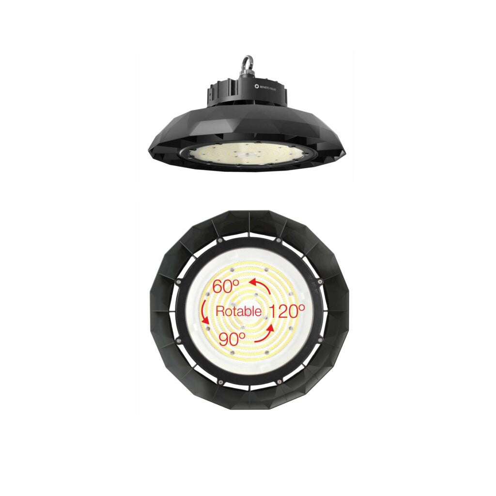 UFO LENS 240W 60° -90° - 120° ECLAIRAGE PROFESSIONNEL - HALL
